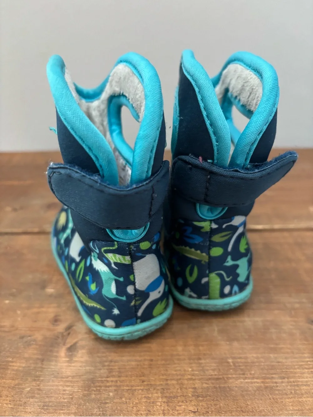 Baby Bogs Infant Animal Print Waterproof Winter Snow Boots Toddler Size 4